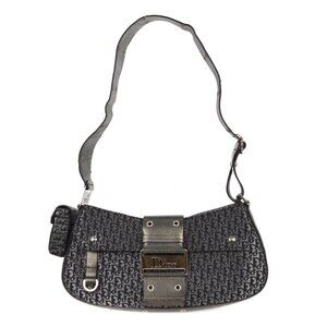 Christian Dior Gray Street Chic Columbus Shoulder Bag 05-MA-0043 NQ02621